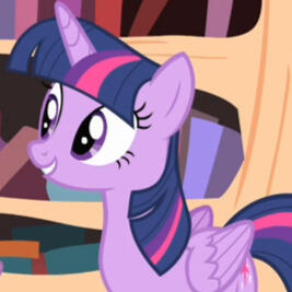 Twilight Sparkle from "My Little Pony"